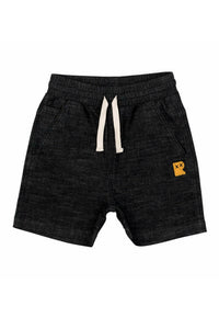 Rock Your Kid Black Denim Shorts - Shorts - 2 - 3Y