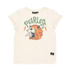 Rock Your Kid Fearless Cream Short Sleeve T-Shirt - Shirts - 2 - 3Y