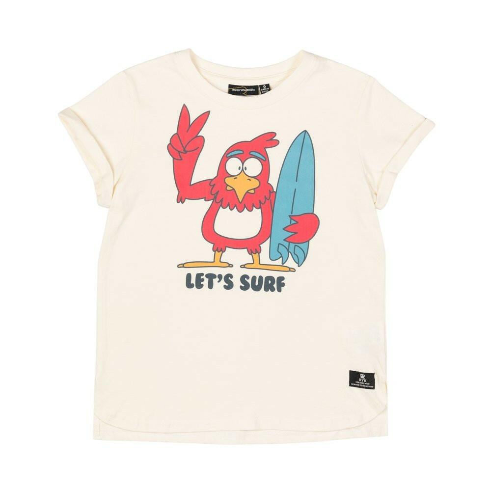 Rock Your Kid Let's Surf Short Sleeve T - Shirt - HYPHEN KIDS