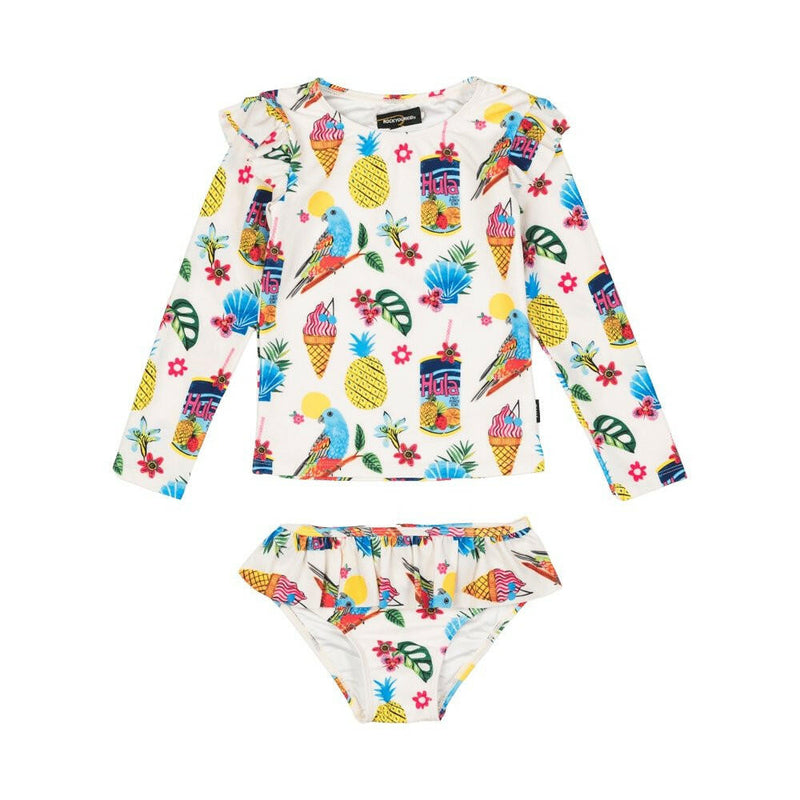 Rock Your Kid Tropicana Rashie Set With Lining - HYPHEN KIDS