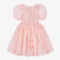 Rock Your Kid Pink Ruffle Tulle Party Dress - Dresses - New