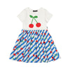 Rock Your Kid Cherry Stripes T-shirt Dress - Dresses - New