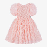 Rock Your Kid Pink Ruffle Tulle Party Dress - Dresses - New