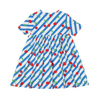 Rock Your Kid Cherry Stripes Dress - Dresses - New