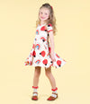 Rock Your Kid Love Bug Rainbow Waisted Dress - Dresses - New