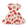 Rock Your Kid Love Bug Rainbow Waisted Dress - Dresses - New