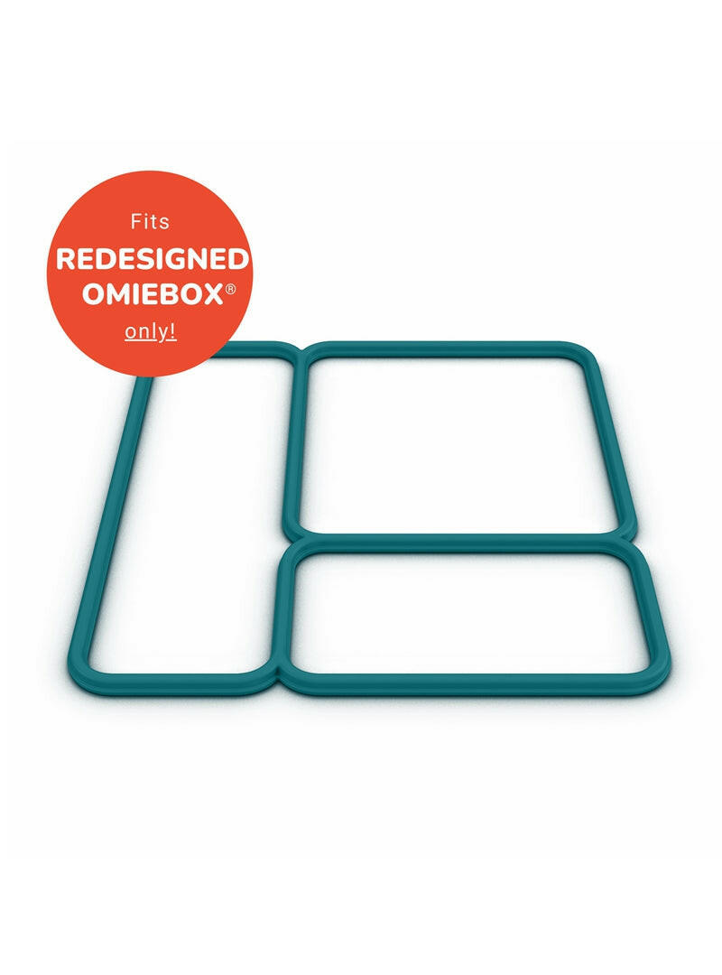 Shop Omiebox V2 Lid Seals - Meadow NZ | Premium Lunchbox Accessory for School Kids