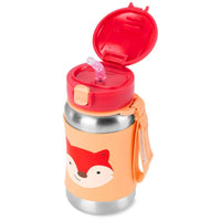 Shop Skip Hop 350ml Stainless Steel Kid Straw Bottle - Fox NZ | Premium Thermos Bottle for School Kids
