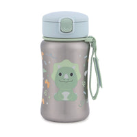 Shop Skip Hop Besties Squad Stainless Steel Straw Bottle - Dino 350ml NZ | Premium Thermos Bottle for School Kids
