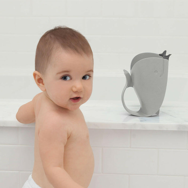 Skip Hop Moby Waterfall Bath Rinser - Grey - HYPHEN KIDS