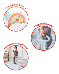 Skip Hop Silver Lining Cloud Rainbow Push Toy - Baby Toy - sale