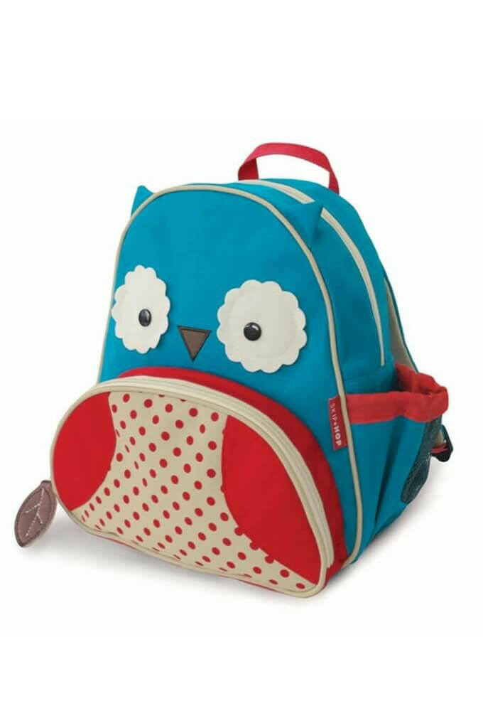 Skip Hop Zoo Little Kid Backpack - Owl - Backpack - not - on - sale