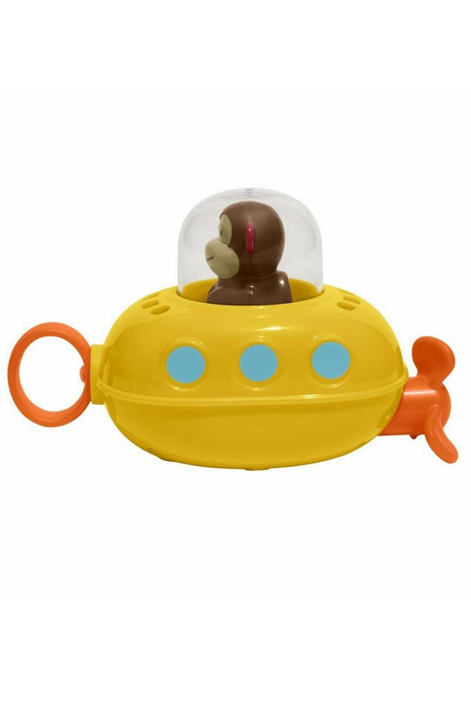 Skip Hop Zoo Pull And Go Submarine - Monkey - HYPHEN KIDS