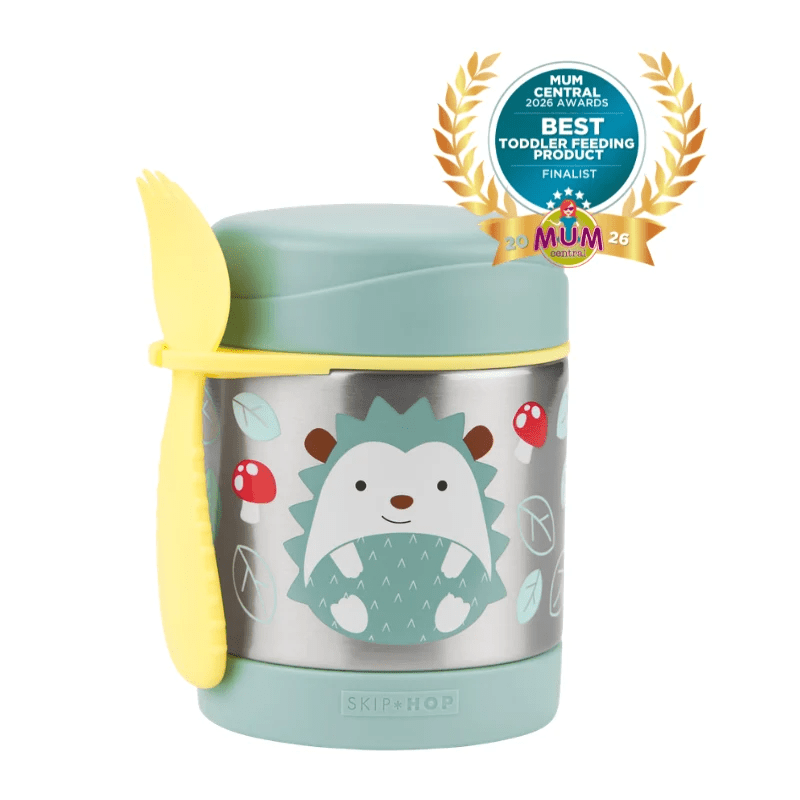 Skip Hop Zoo Insulated Food Jar - Hedgehog – Food Jar NZ | Hyphen Kids