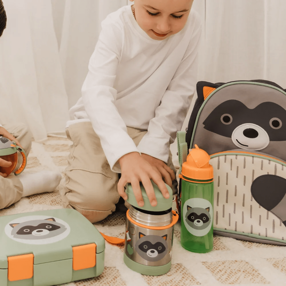 Skip Hop Zoo Insulated Food Jar - Racoon – Food Jar NZ | Hyphen Kids
