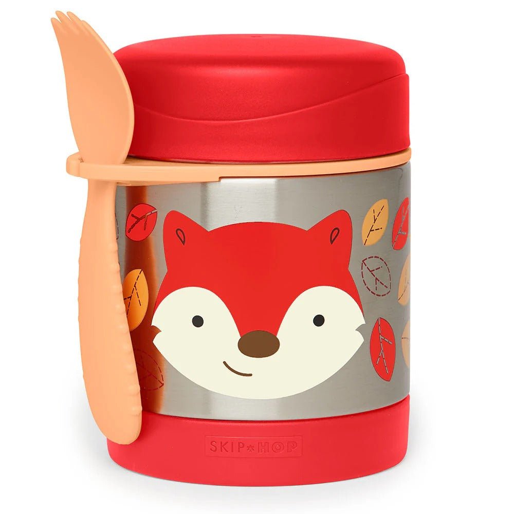 Shop Skip Hop Zoo Insulated Little Kid Food Jar - Fox NZ | Premium Food Jar for School Kids