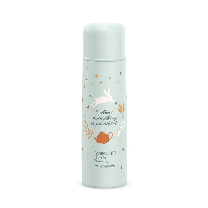 Suavinex Wonderland Thermos 500ml - Blue Turquoise – Thermos Bottle NZ | Hyphen Kids