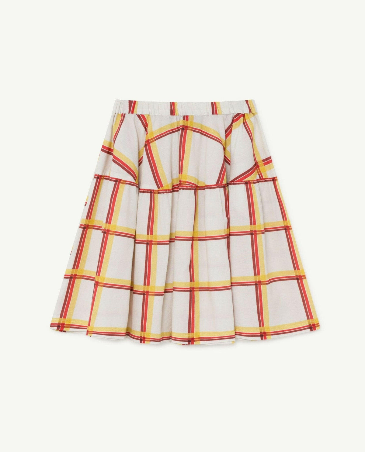 The Animals Observatory Checkered Turkey Skirt - HYPHEN KIDS