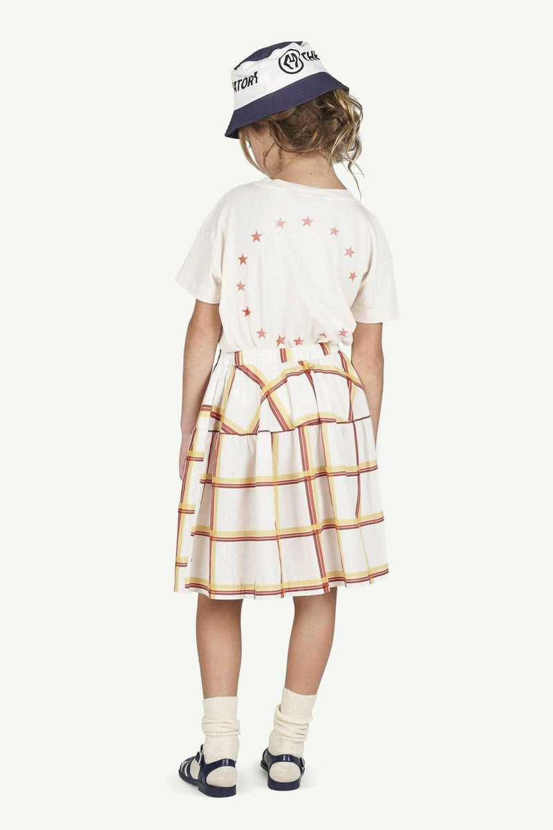 The Animals Observatory Checkered Turkey Skirt - HYPHEN KIDS