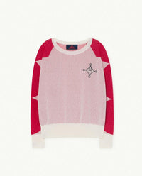 The Animals Observatory White Dot Bull Sweater - Cardigans - Clearance