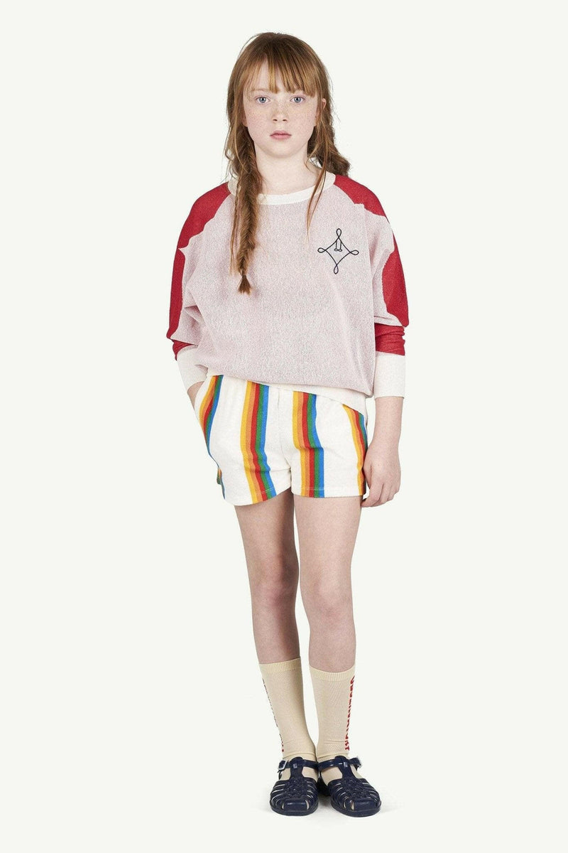 The Animals Observatory White Dot Bull Sweater - HYPHEN KIDS