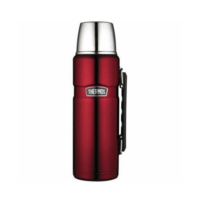 Thermos 1.2 L Vacuum Insulated Flask Red - Thermos Bottle - Insulated
