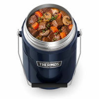 Shop Thermos Big Boss 1.39L Food Jar - Midnight NZ | Premium Thermos Lunchbox for School Kids