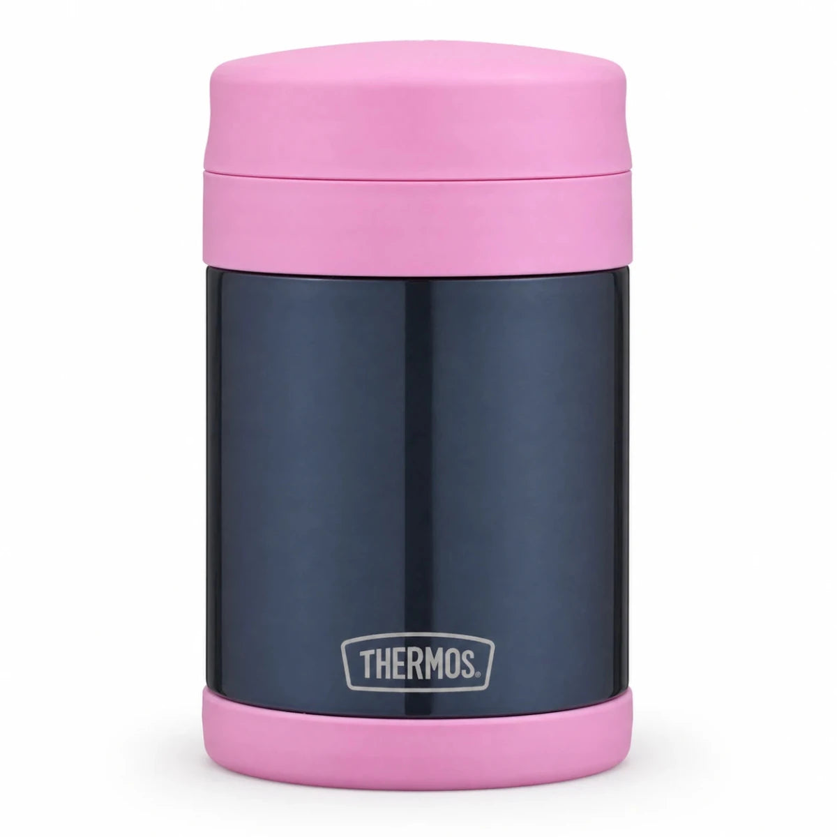 Shop Thermos FUNtainer 470mL Food Jar – Denim Blue/Pink NZ | Premium Thermos Lunchbox for School Kids