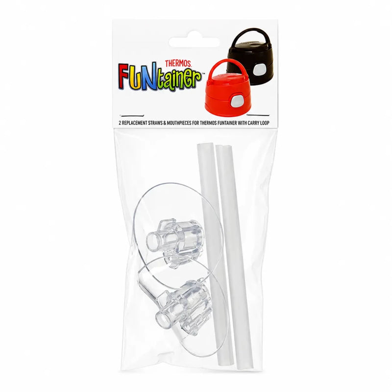 Thermos FUNtainer Carry Loop Straw Replacement Set Bottles for kids
