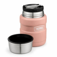 Shop Thermos Stainless King 470ml Food Jar - Rose Pink NZ | Premium Thermos Lunchbox for School Kids