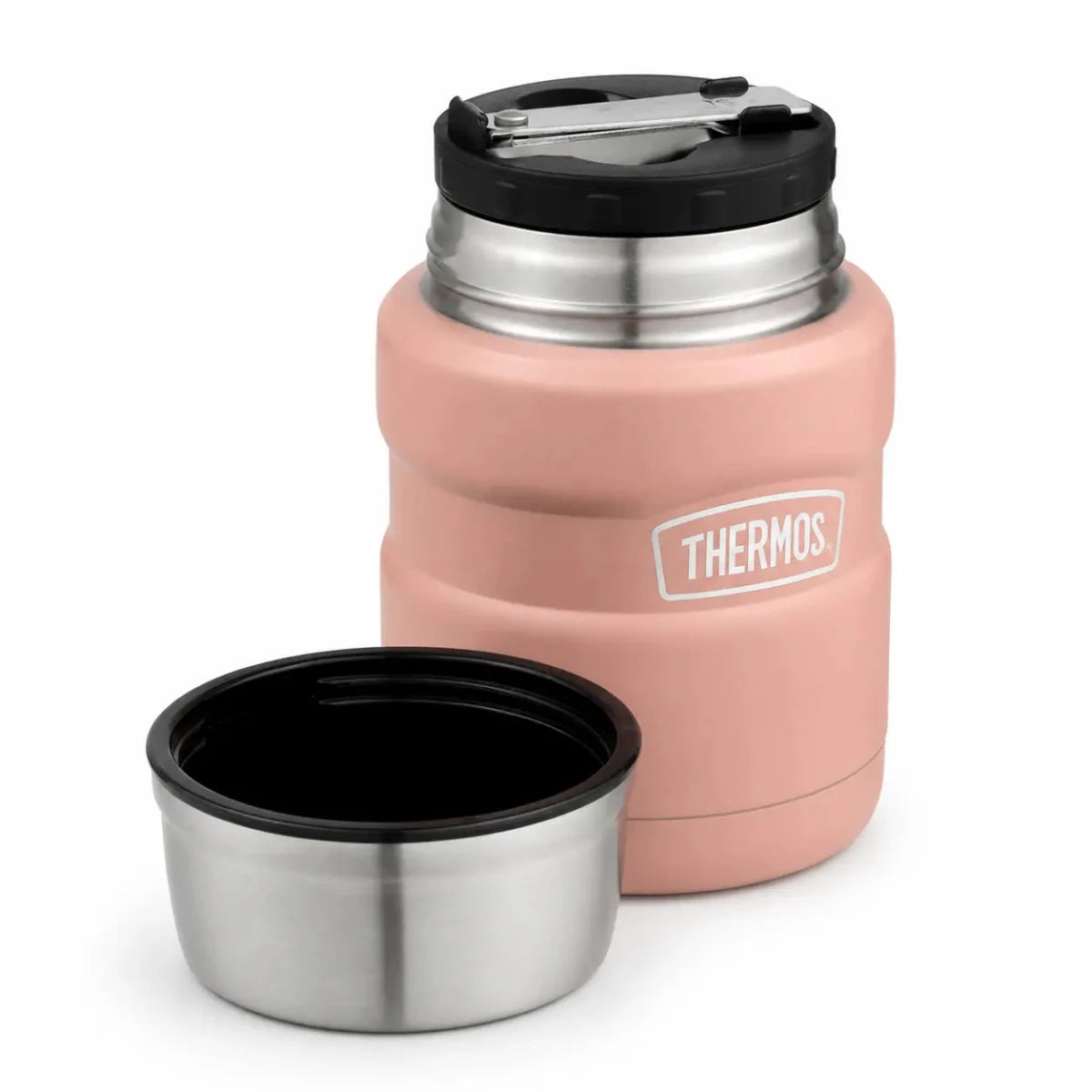 Shop Thermos Stainless King 470ml Food Jar - Rose Pink NZ | Premium Thermos Lunchbox for School Kids