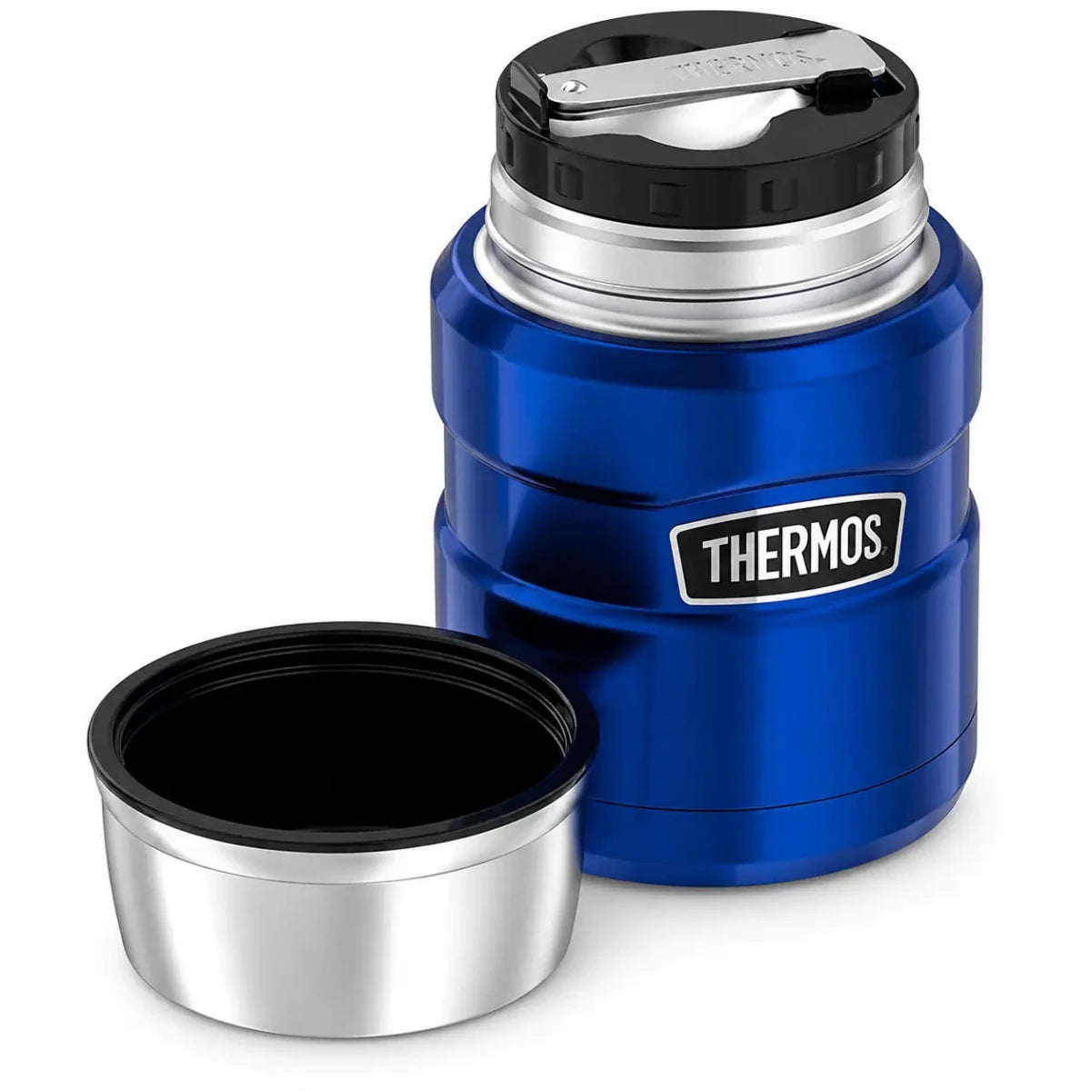 Shop Thermos Stainless King 470ml Food Jar - Royal Blue NZ | Premium Thermos Lunchbox for School Kids