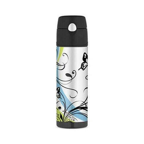 Thermos Stainless Steel Fashion Water Bottle - Butterfly - Thermos Bottle - Insulated Drink Bottles