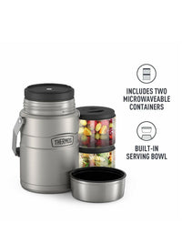 Thermos 1.39L Big Boss Vacuum Insulated Food Jar - Thermos Lunchbox - Food Jar