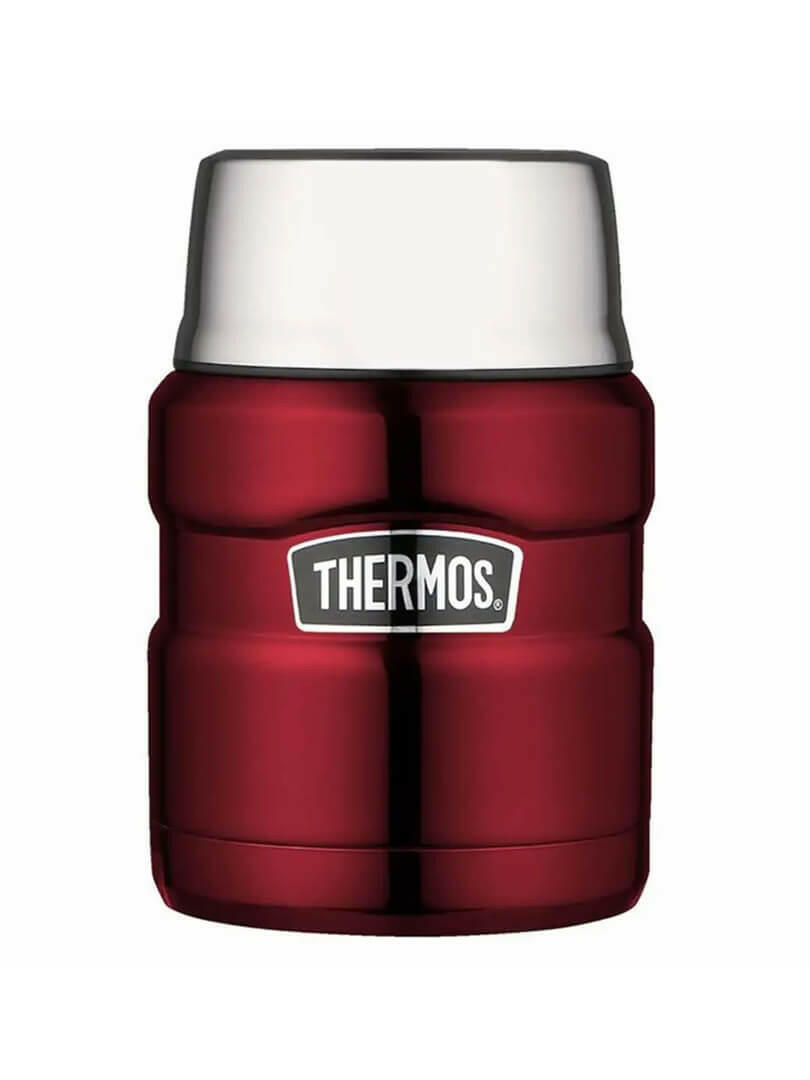 Thermos Food Jar | Vacuum Insulated 470ml Food Jar - Red - HYPHEN KIDS