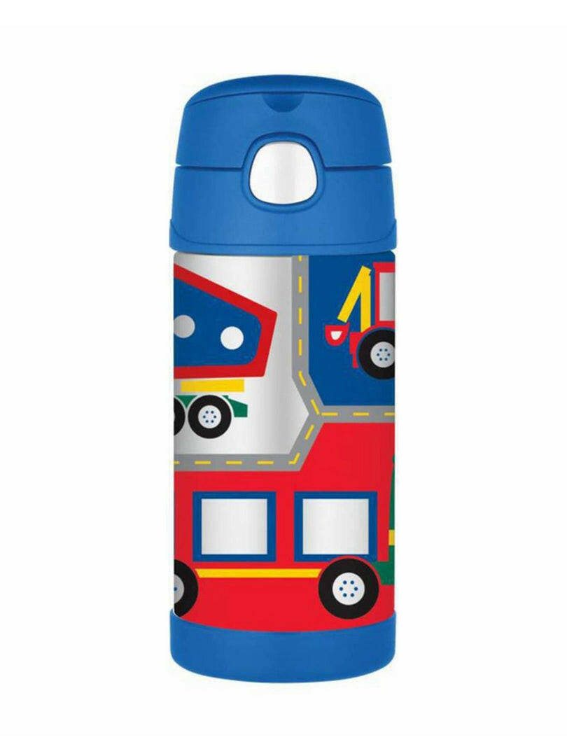 Thermos Funtaiuner 355ML Bottle, Construction Vehicles - Thermos Bottle - Insulated