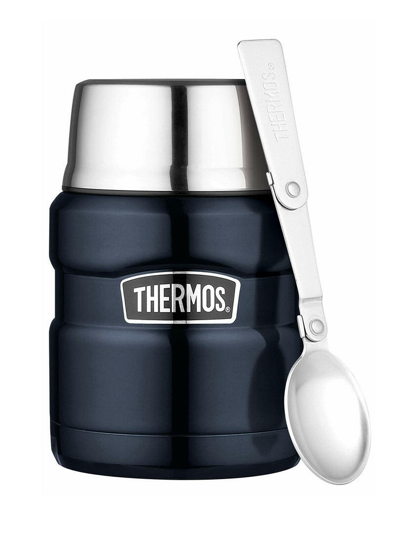 Thermos Vacuum Insulated 470ml Food Jar - Midnight Blue - HYPHEN KIDS