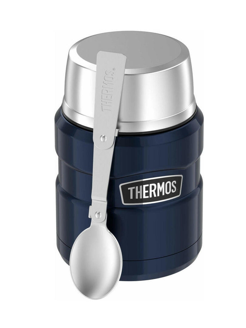 Thermos Vacuum Insulated 470ml Food Jar - Midnight Blue - HYPHEN KIDS