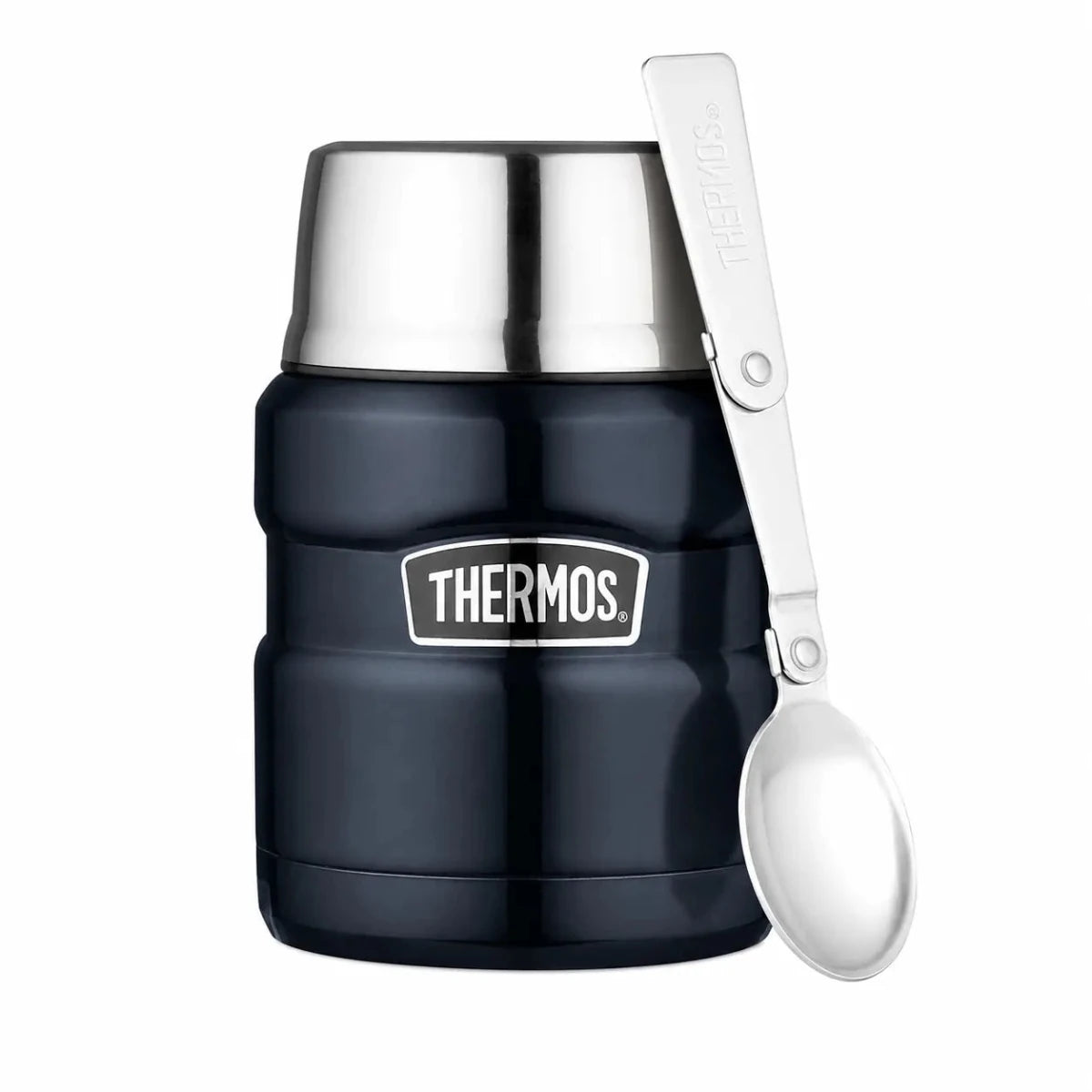 Shop Thermos Vacuum Insulated 470ml Food Jar - Midnight Blue NZ | Premium Thermos Lunchbox for School Kids
