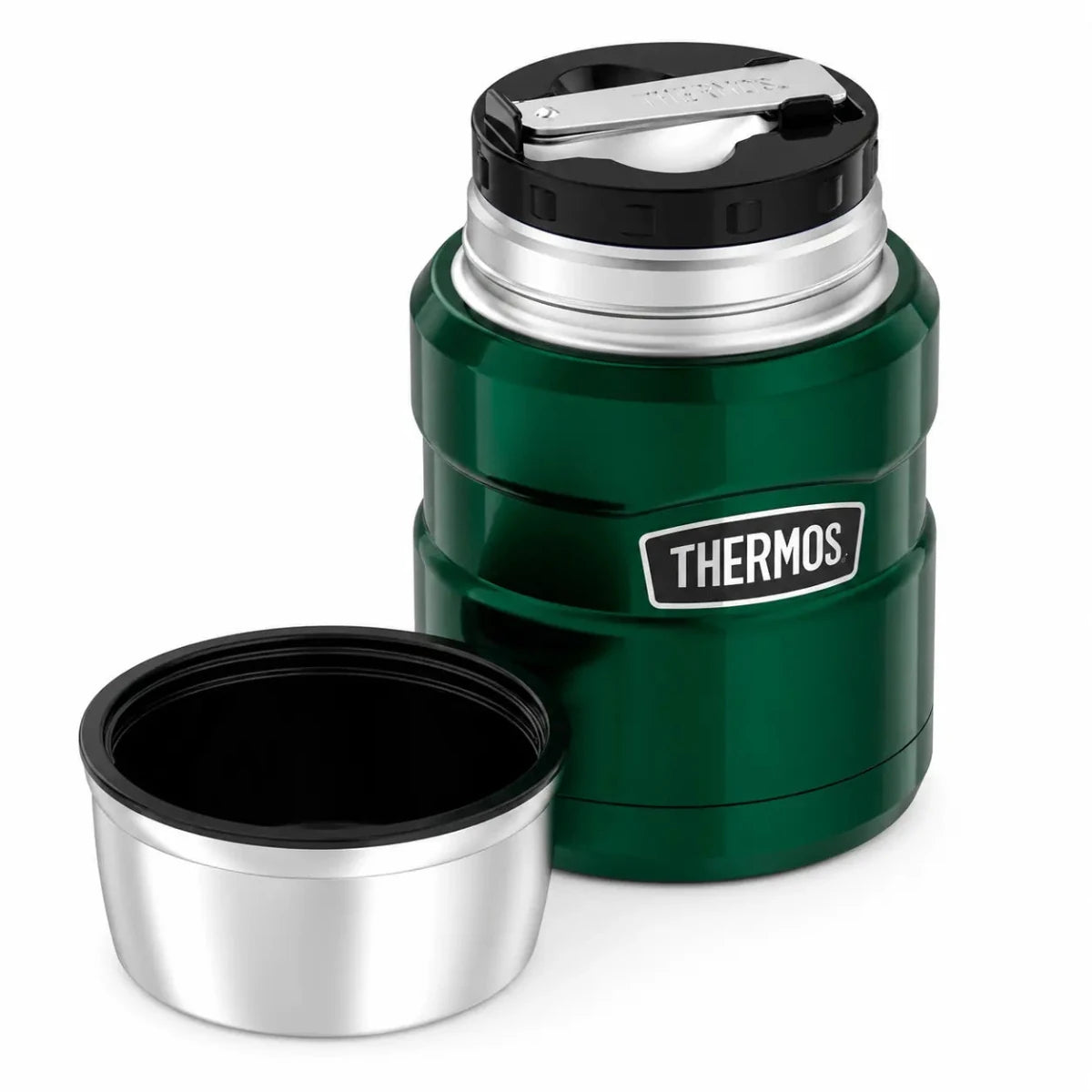 Shop Thermos Vacuum Insulated 470ml Food Jar - Pine Green NZ | Premium Thermos Lunchbox for School Kids