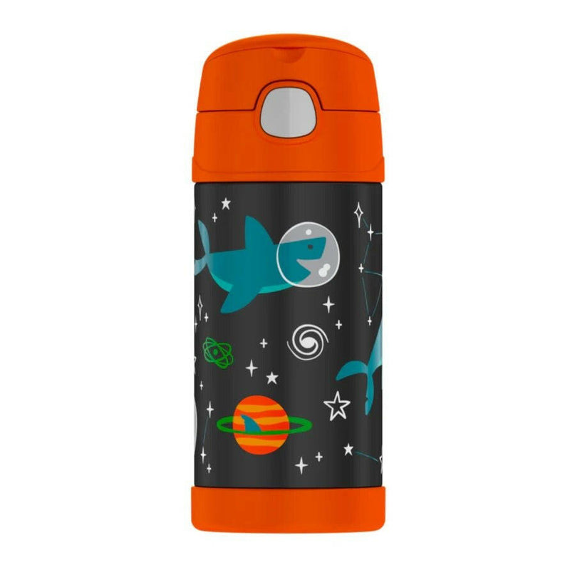 THERMOS FUNTAINER 355ML DRINK BOTTLE - SHARK SPACE PARTY - HYPHEN KIDS