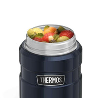 Thermos Stainless King 710ml Food Jar, Midnight Blue - Thermos Lunchbox - feeding