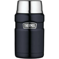 Thermos Stainless King 710ml Food Jar, Midnight Blue - Thermos Lunchbox - feeding