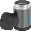 Thermos Funtainer 470ml Food Jar, Charcoal - Thermos Lunchbox - feeding