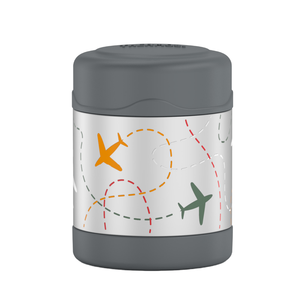 Thermos 290ml Blue Funtainer Food Jar - Flight Patch - Thermos Lunchbox - sale