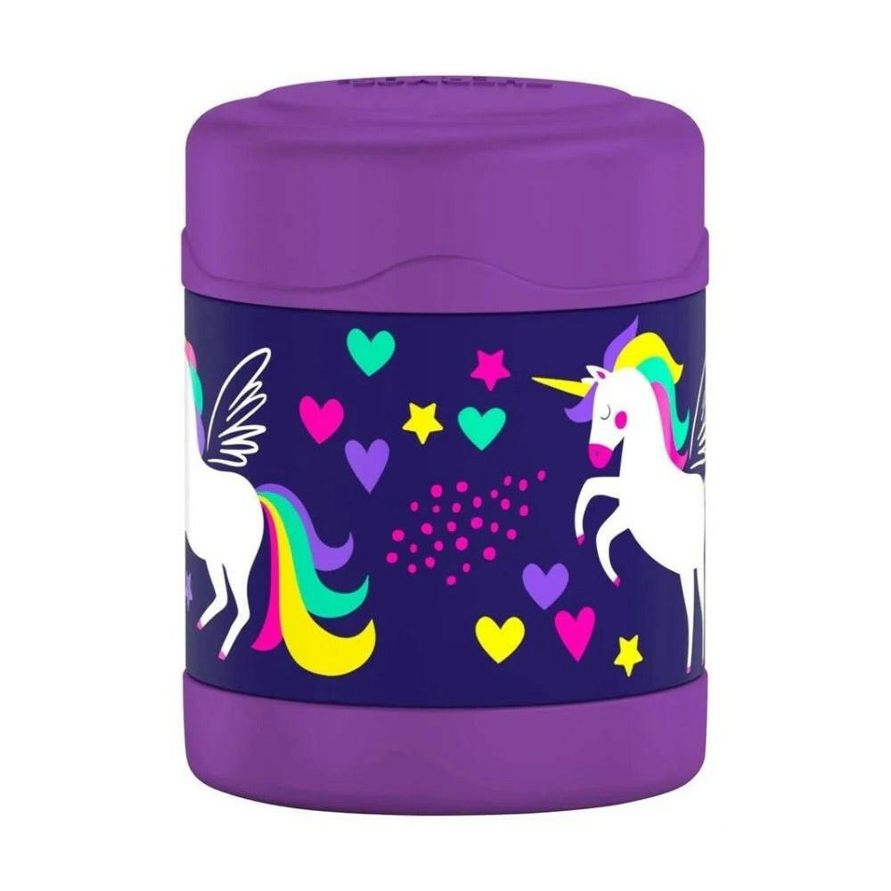 Thermos 290ml Food Jar PURPLE UNICORN - HYPHEN KIDS