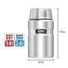 Thermos Stainless King 710ml Food Jar, Stainless Steel - Thermos Lunchbox - feeding