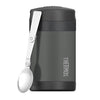 Thermos Funtainer 470ml Food Jar, Charcoal - Thermos Lunchbox - feeding