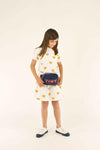 Tinny Cottons "Hearts" Skirt - Skirts - 4 - 5Y