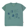 Tinycottons Green ‘Les Jardins’ T-Shirt - Sweatshirts - 10 - 11Y